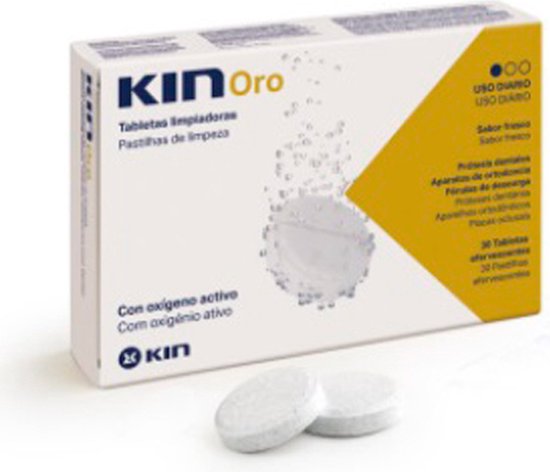 Kin Kin Oro Tabletas Limpiadoras 64 + 32 U